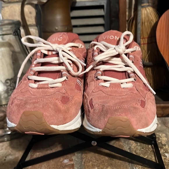 Vionic 23 Walker Sz 12W Suede Comfy Leisure Orthotic Insole Arch Support - Picture 3 of 10